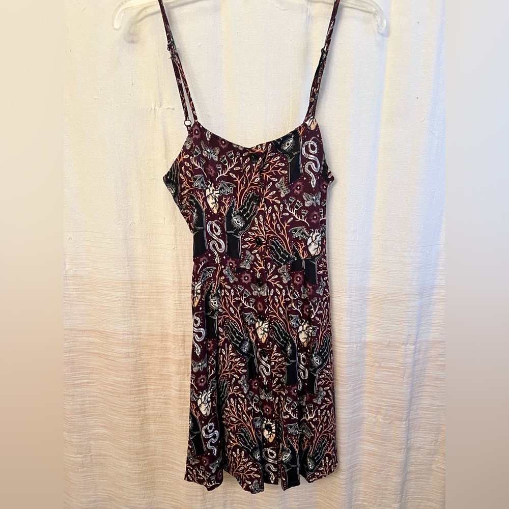 Disturbia UK Button Up Apron Dress